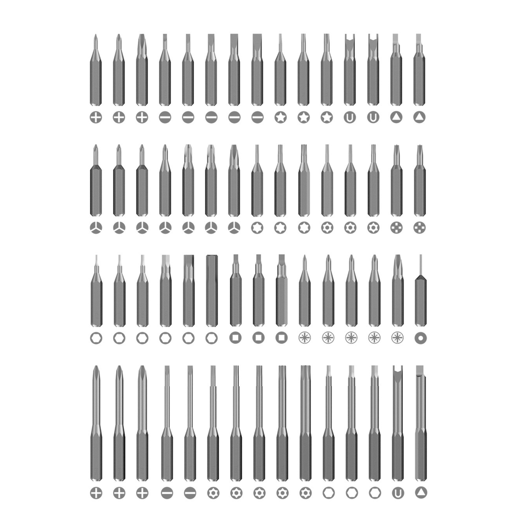 Roller Electric Screwdriver, 66-in-1 | مفك روللر الكهربائي، 66 قطعة