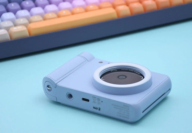 HPRT Z1 Compact Instant Camera for On-the-Go Photography +45 photos - كاميرا طابعة     ملونة فورية