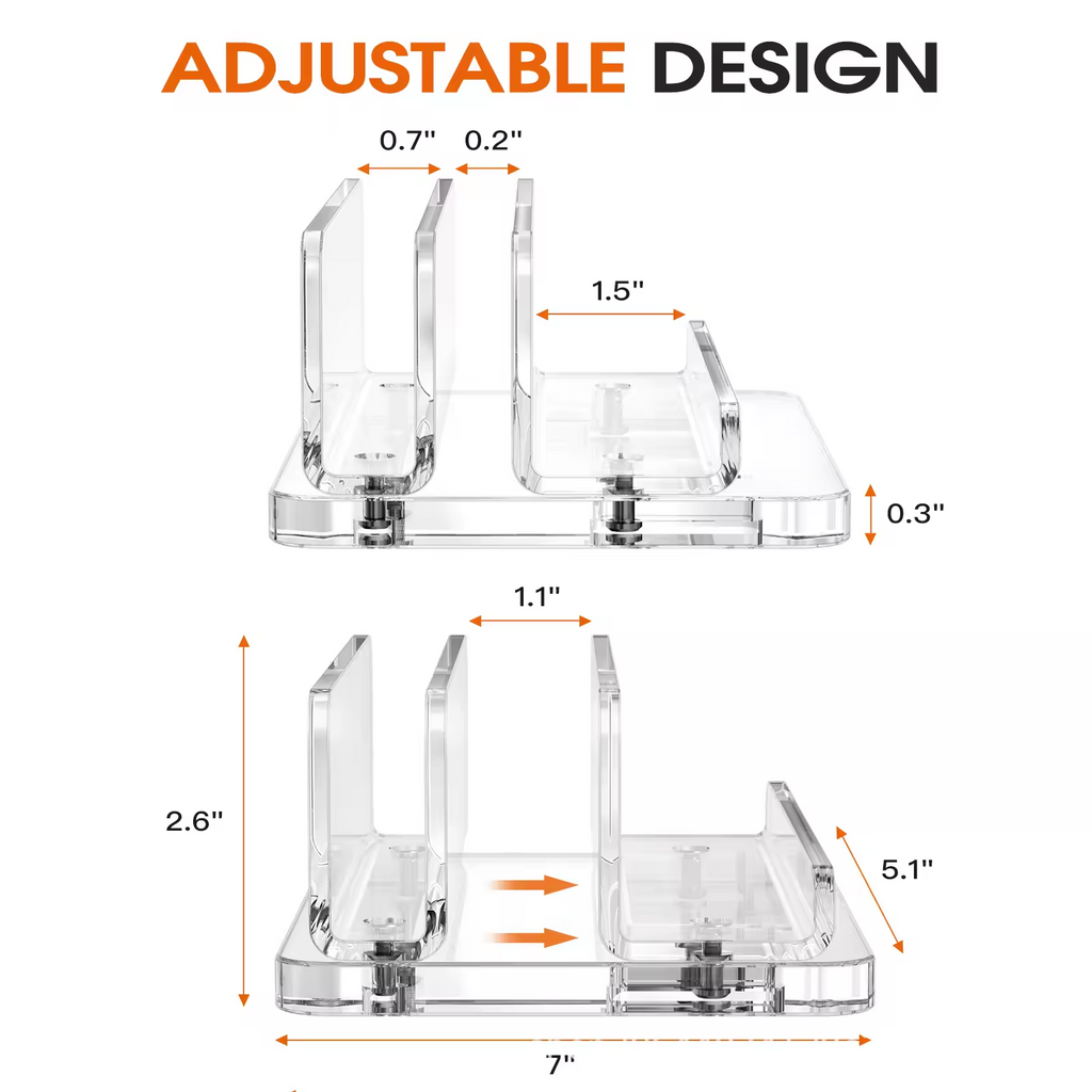 The Tri-Layer Stand Laptop, Keyboard & Phone | حامل الطبقات الثلاث — لابتوب وهاتف